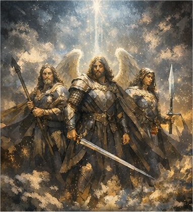 Les Anges du chœur des Puissances