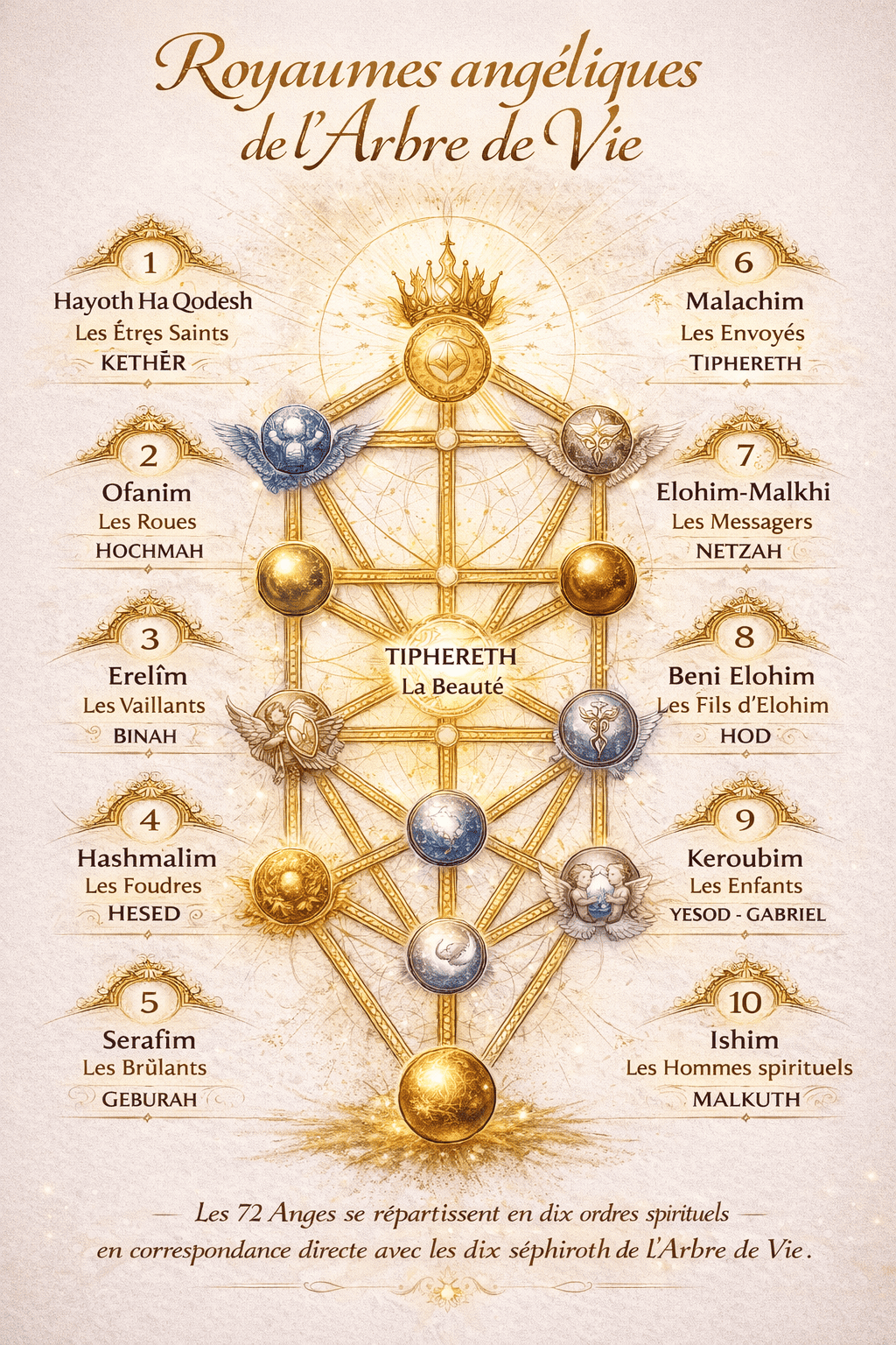 Royaumes angéliques de l'Arbre de Vie